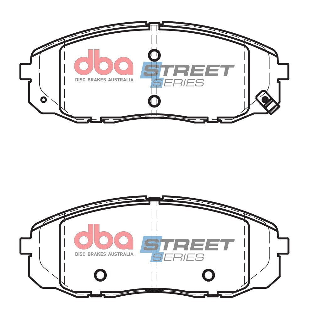 DBA Brake Pads Street Series Semi-metallic | Front Axle — BP OPREMA I SERVIS d.o.o.