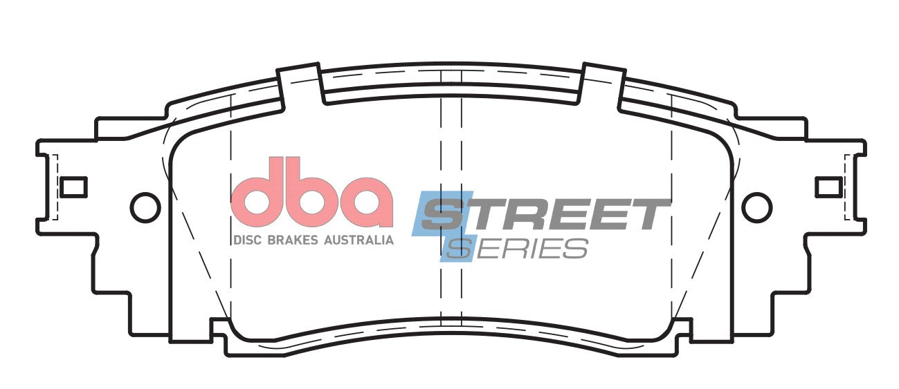 DBA Brake Pads Street Series Ceramic | Rear Axle — BP OPREMA I SERVIS d.o.o.