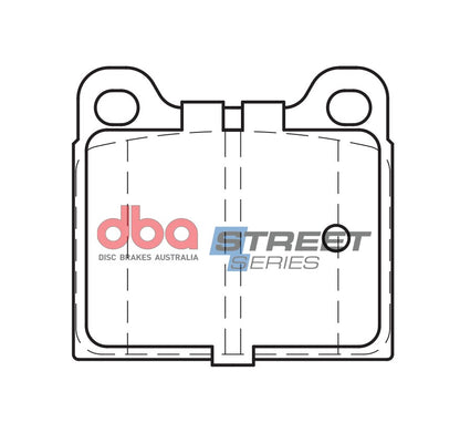 DBA Brake Pads Street Series Ceramic | Rear Axle — BP OPREMA I SERVIS d.o.o.