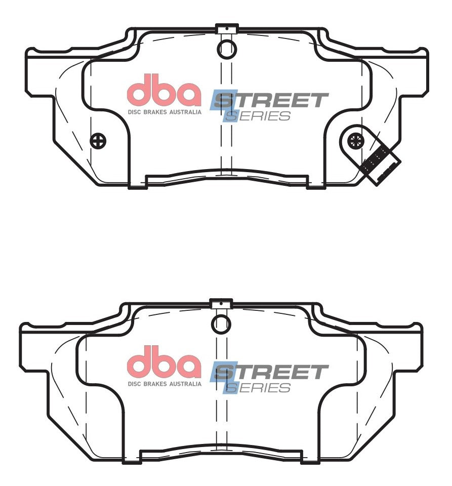 DBA Brake Pads Street Series Ceramic | Front Axle — BP OPREMA I SERVIS d.o.o.