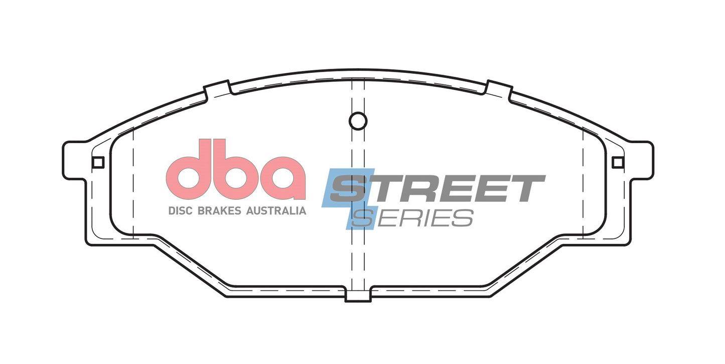 DBA Brake Pads Street Series Ceramic | Front Axle — BP OPREMA I SERVIS d.o.o.