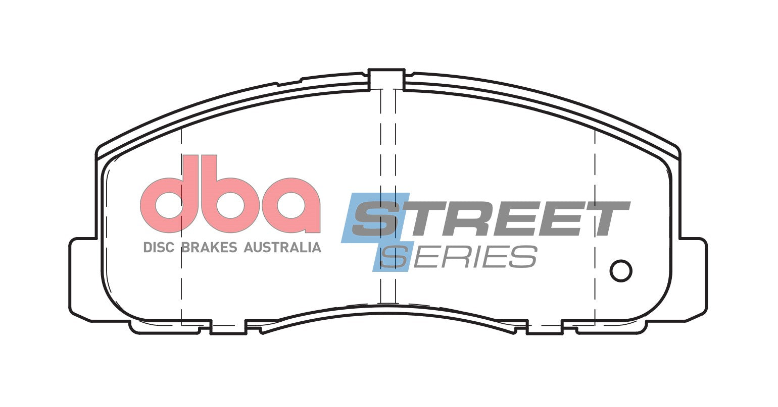 DBA Brake Pads Street Series Ceramic | Front Axle — BP OPREMA I SERVIS d.o.o.
