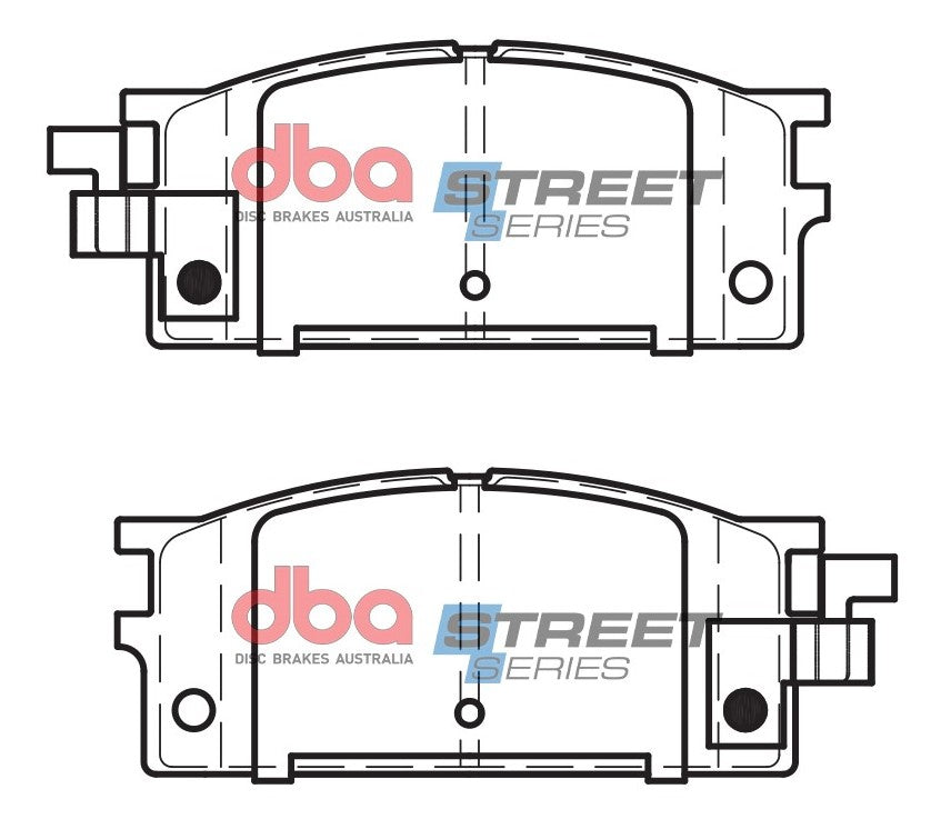 DBA Brake Pads Street Series Ceramic | Front Axle — BP OPREMA I SERVIS d.o.o.