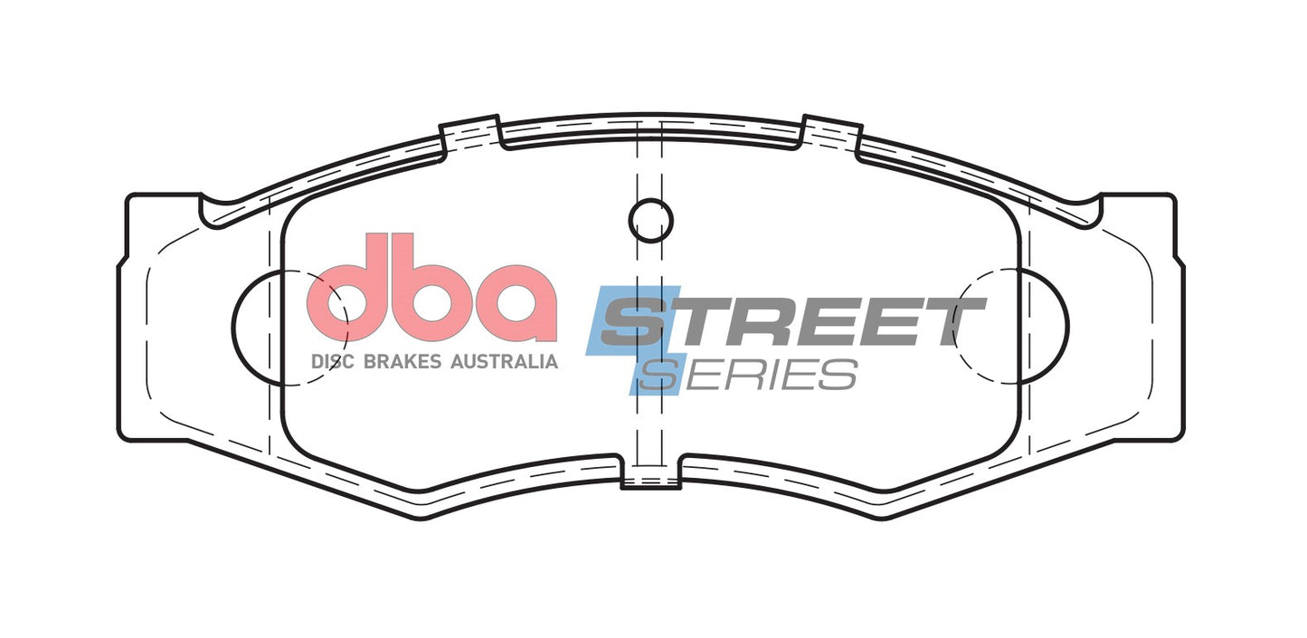DBA Brake Pads Street Series Ceramic | Front Axle — BP OPREMA I SERVIS d.o.o.