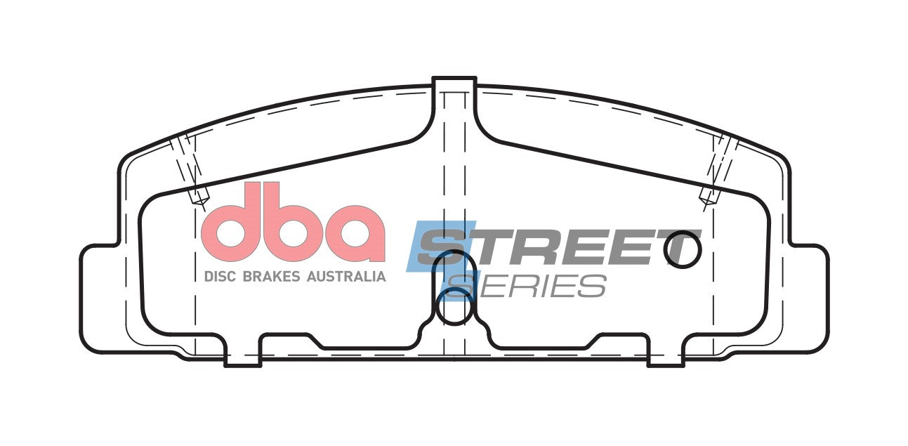 DBA Brake Pads Street Series Ceramic | Rear Axle — BP OPREMA I SERVIS d.o.o.