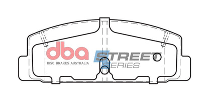 DBA Brake Pads Street Series Ceramic | Rear Axle — BP OPREMA I SERVIS d.o.o.