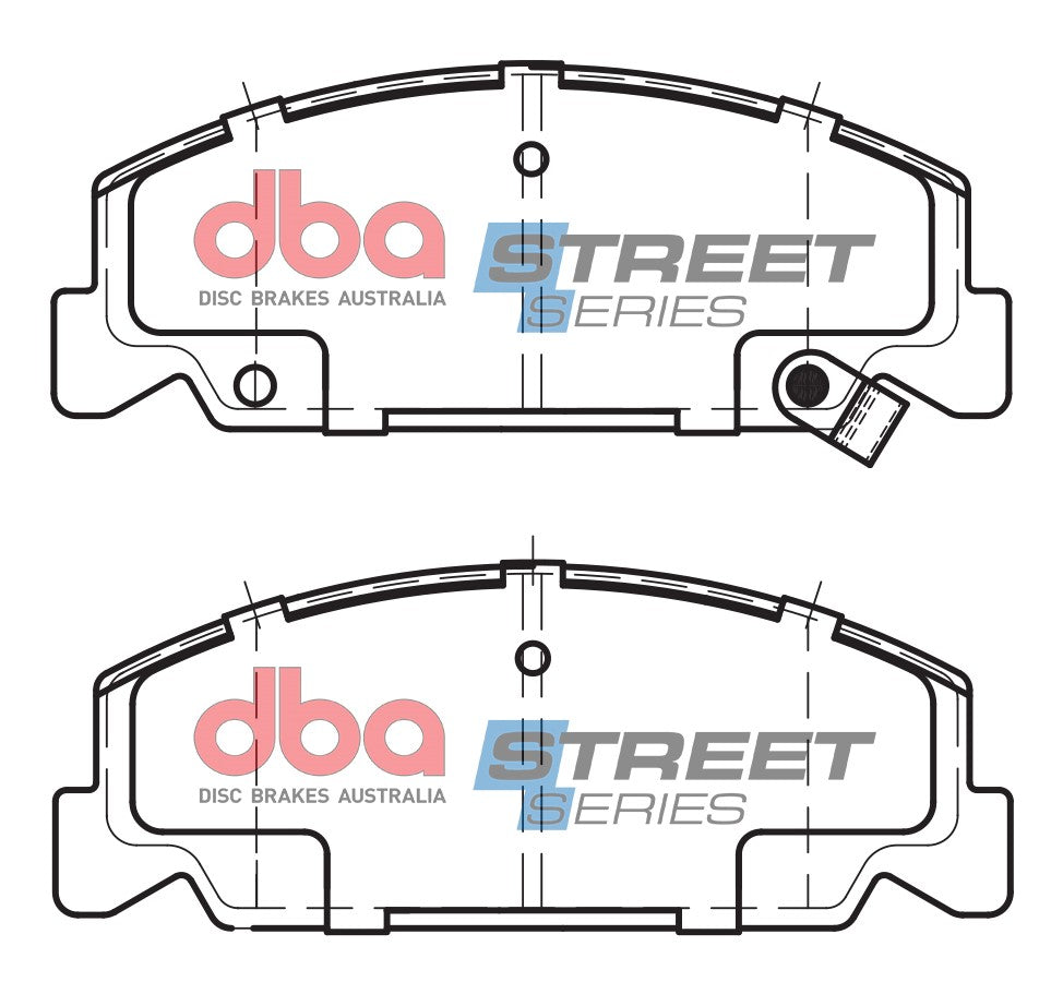DBA Brake Pads Street Series Ceramic | Front Axle — BP OPREMA I SERVIS d.o.o.