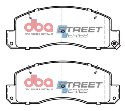 DBA Brake Pads Street Series Semi-metallic | Front Axle — BP OPREMA I SERVIS d.o.o.