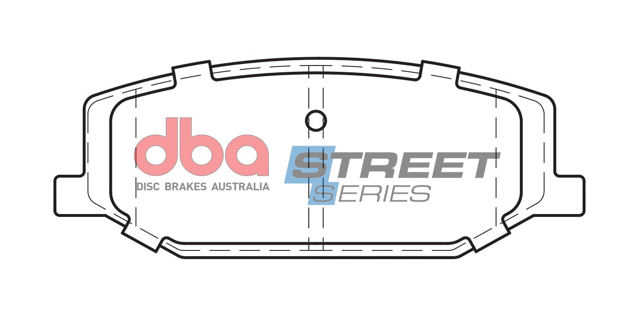 DBA Brake Pads Street Series Ceramic | Front Axle — BP OPREMA I SERVIS d.o.o.