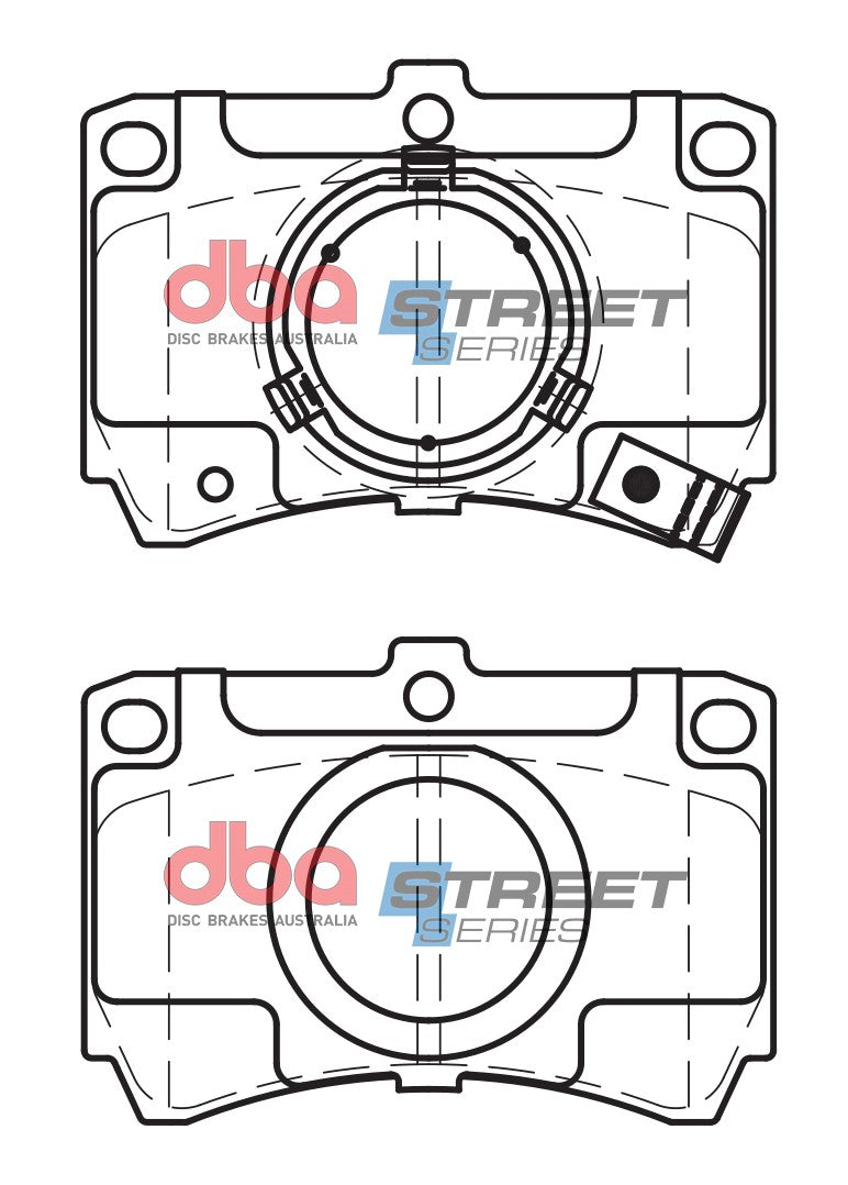 DBA Brake Pads Street Series Ceramic | Front Axle — BP OPREMA I SERVIS d.o.o.