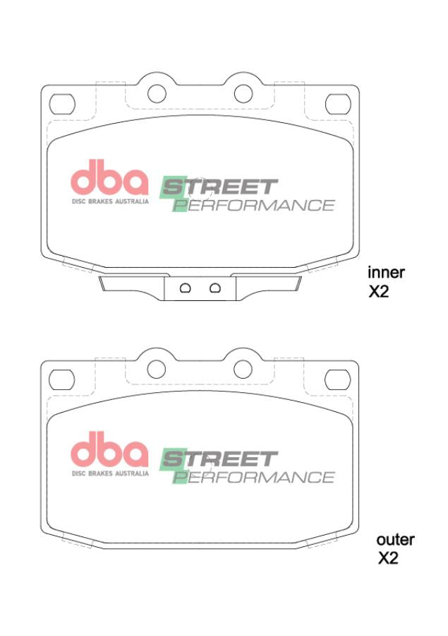 DBA Brake Pads Street Performance | Front Axle — BP OPREMA I SERVIS d.o.o.