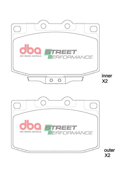DBA Brake Pads Street Performance | Front Axle — BP OPREMA I SERVIS d.o.o.