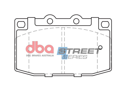 DBA Brake Pads Street Series Ceramic | Front Axle — BP OPREMA I SERVIS d.o.o.