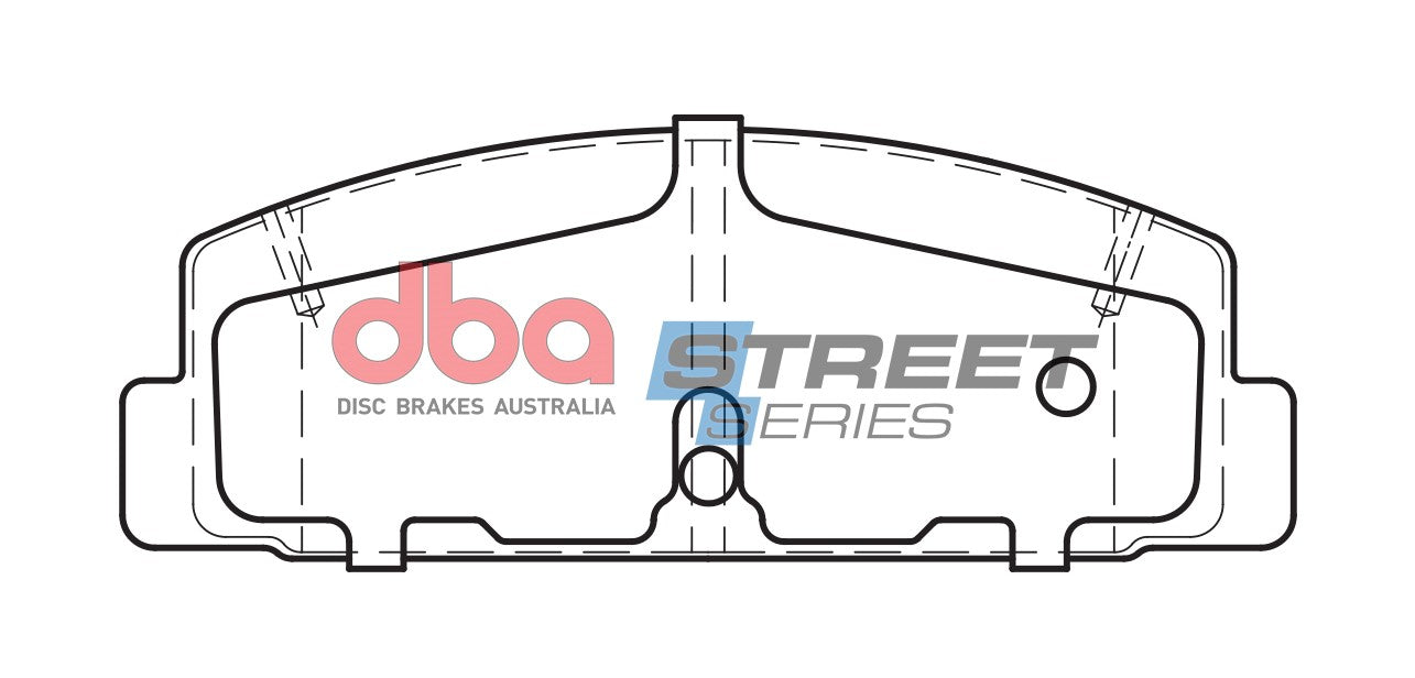 DBA Brake Pads Street Series Ceramic | Rear Axle — BP OPREMA I SERVIS d.o.o.