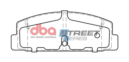 DBA Brake Pads Street Series Ceramic | Rear Axle — BP OPREMA I SERVIS d.o.o.