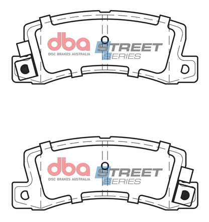 DBA Brake Pads Street Series Ceramic | Rear Axle — BP OPREMA I SERVIS d.o.o.