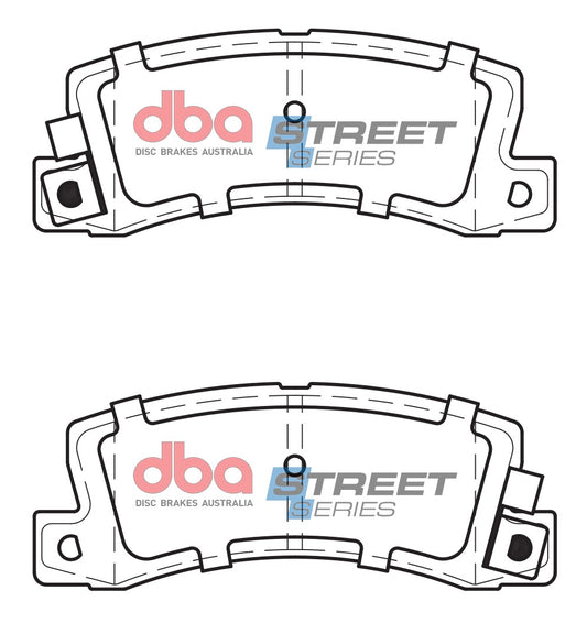 DBA Brake Pads Street Series Ceramic | Rear Axle — BP OPREMA I SERVIS d.o.o.