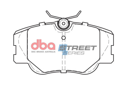 DBA Brake Pads Street Series Ceramic | Front Axle — BP OPREMA I SERVIS d.o.o.