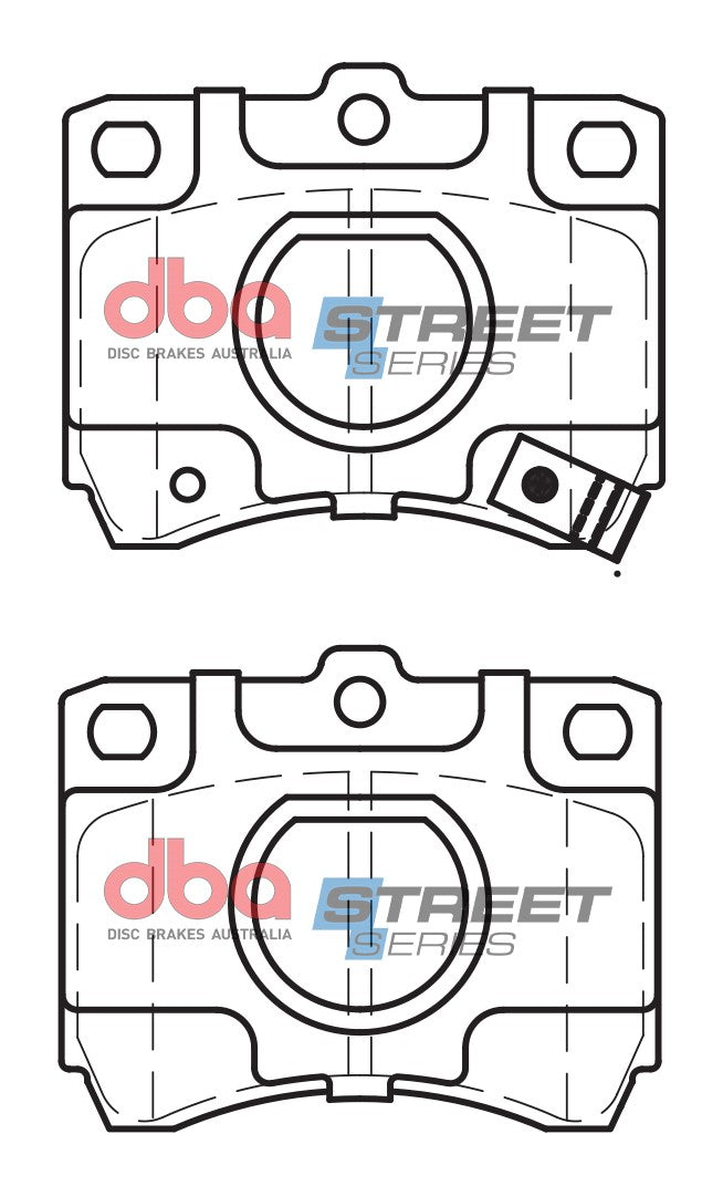 DBA Brake Pads Street Series Ceramic | Front Axle — BP OPREMA I SERVIS d.o.o.