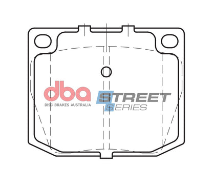 DBA Brake Pads Street Series Ceramic | Front Axle — BP OPREMA I SERVIS d.o.o.