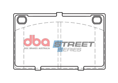 DBA Brake Pads Street Series Ceramic | Front Axle — BP OPREMA I SERVIS d.o.o.