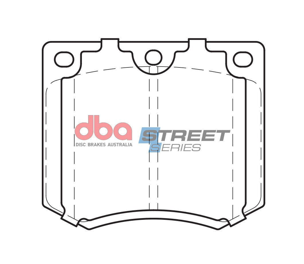 DBA Brake Pads Street Series Ceramic | Front Axle — BP OPREMA I SERVIS d.o.o.