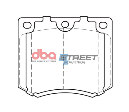 DBA Brake Pads Street Series Ceramic | Front Axle — BP OPREMA I SERVIS d.o.o.