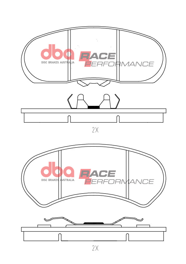 DBA Brake Pads Race Performance — BP OPREMA I SERVIS d.o.o.