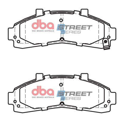 DBA Brake Pads Street Series Semi-metallic | Front Axle — BP OPREMA I SERVIS d.o.o.