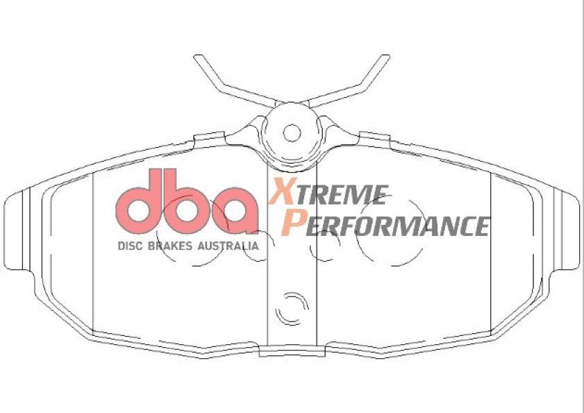 DBA Brake Pads Xtreme Performance | Rear Axle — BP OPREMA I SERVIS d.o.o.
