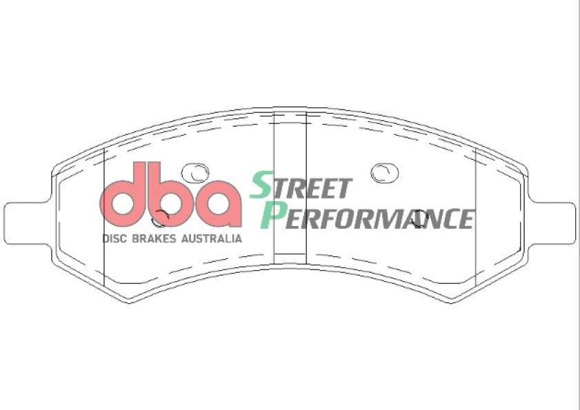 DBA Brake Pads Street Performance | Front Axle — BP OPREMA I SERVIS d.o.o.