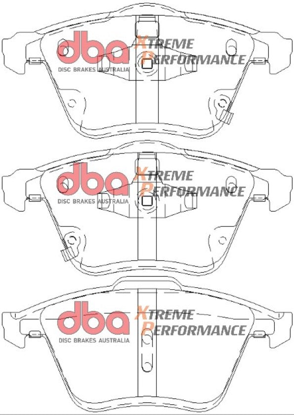 DBA Brake Pads Xtreme Performance ECE R90 certified | Front Axle — BP OPREMA I SERVIS d.o.o.