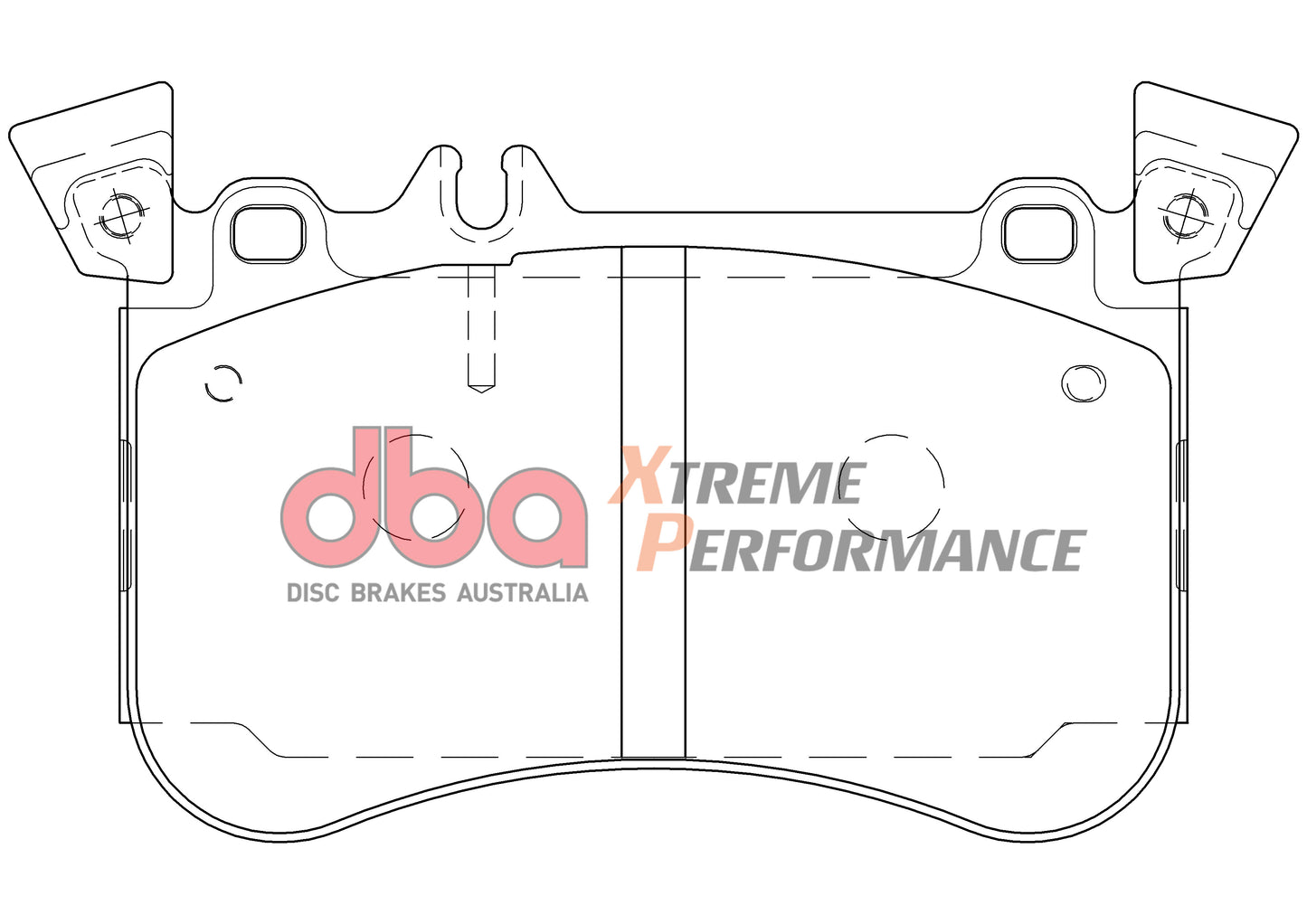 DBA Brake Kit - 4000 Series T3 Slotted & Xtreme Performance Brake Pads (2x DBA42698S + DB9031XP) — BP OPREMA I SERVIS d.o.o.