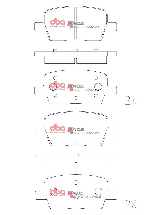 DBA Brake Pads Race Performance — BP OPREMA I SERVIS d.o.o.