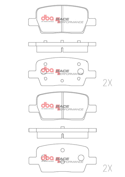DBA Brake Pads Race Performance — BP OPREMA I SERVIS d.o.o.