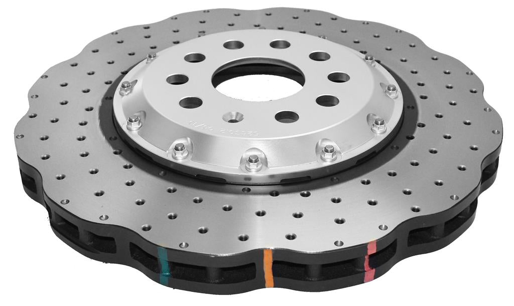 DBA 5000 series - Crossed Drilled & Dimpled Silver Hat — BP OPREMA I SERVIS d.o.o.