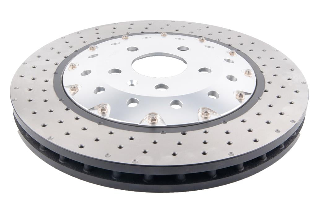 DBA 5000 series - Crossed Drilled & Dimpled Silver Hat — BP OPREMA I SERVIS d.o.o.