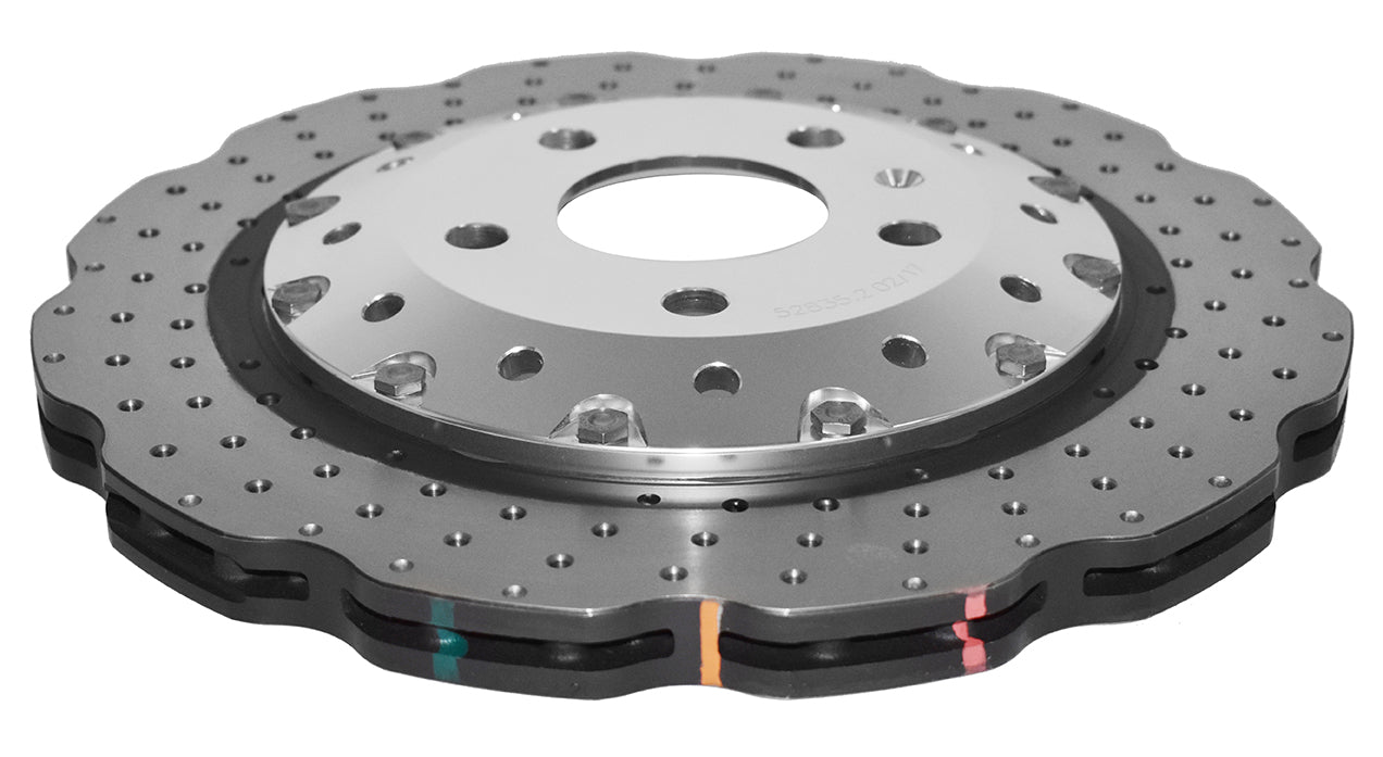 DBA 5000 series - Crossed Drilled & Dimpled Silver Hat — BP OPREMA I SERVIS d.o.o.