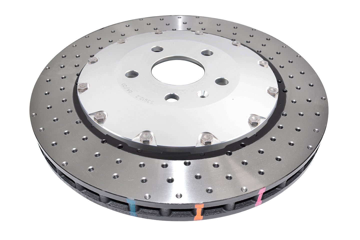 DBA 5000 series - Crossed Drilled & Dimpled Silver Hat — BP OPREMA I SERVIS d.o.o.