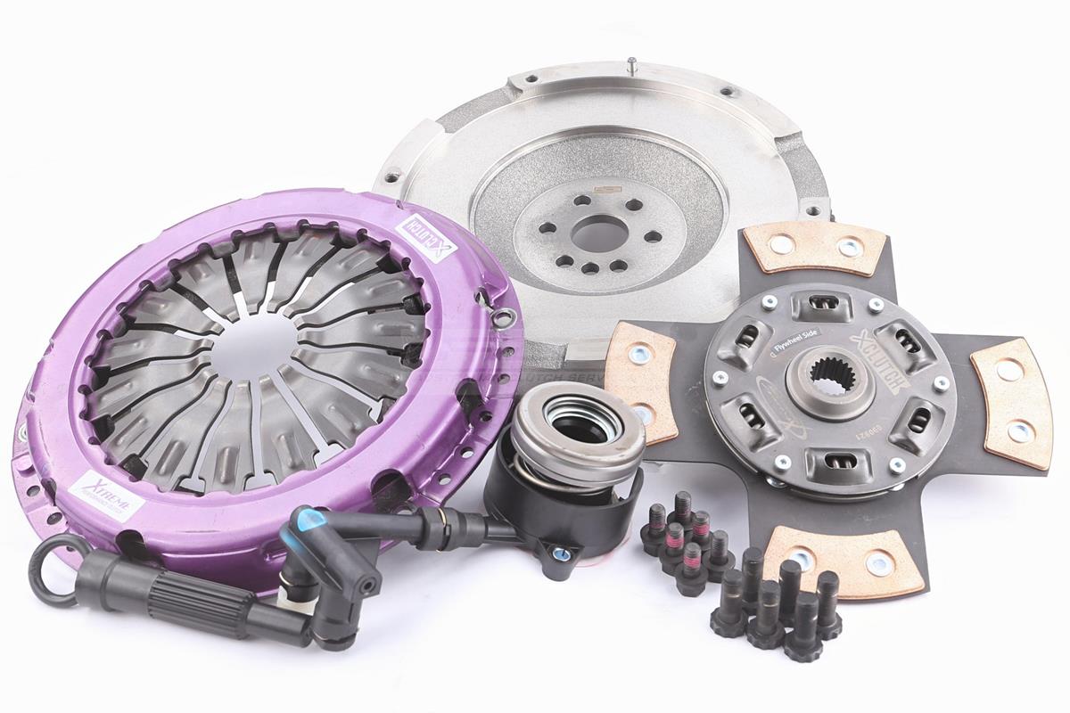 Clutch Kit - Xtreme Performance Heavy Duty Sprung Ceramic Incl Flywheel & CSC - RACE