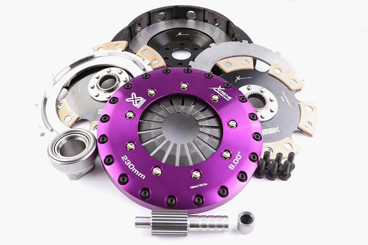 Clutch Kit - Xtreme Performance Conversion kit 230mm Ceramic Twin Plate Incl Flywheel - RACE