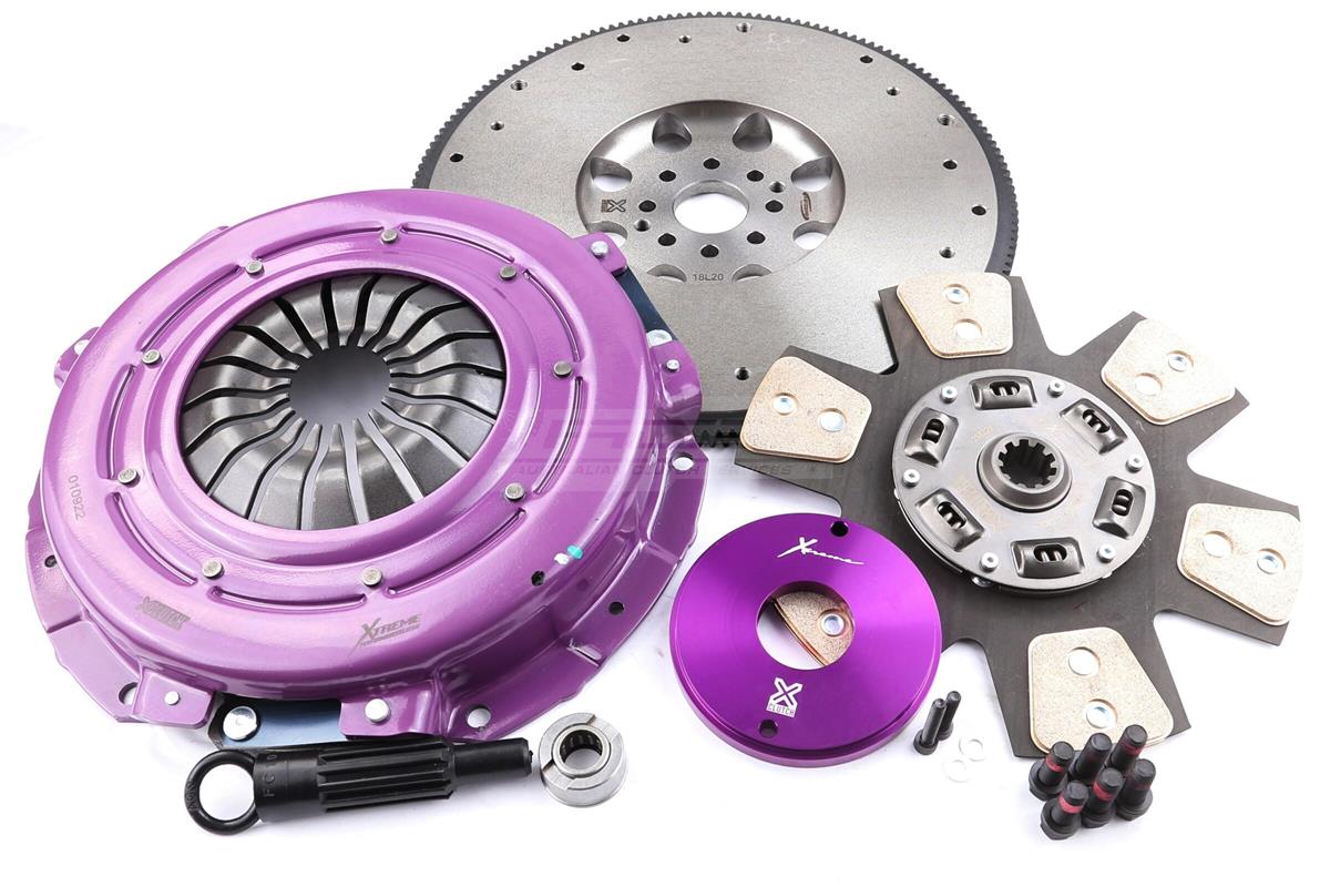 Clutch Kit - Xtreme Performance Heavy Duty Sprung Ceramic Incl Flywheel 1060Nm - RACE