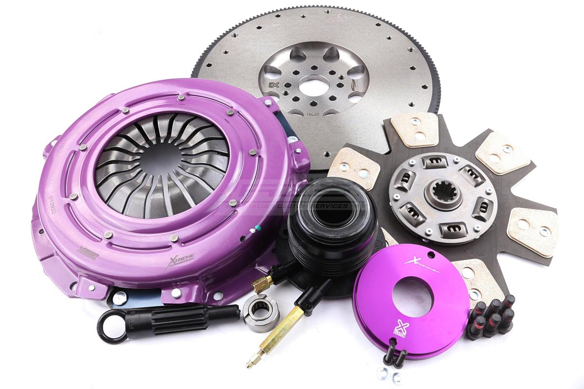 Clutch Kit - Xtreme Performance Heavy Duty Sprung Ceramic Incl Flywheel & CSC 1064Nm 1300kg - RACE