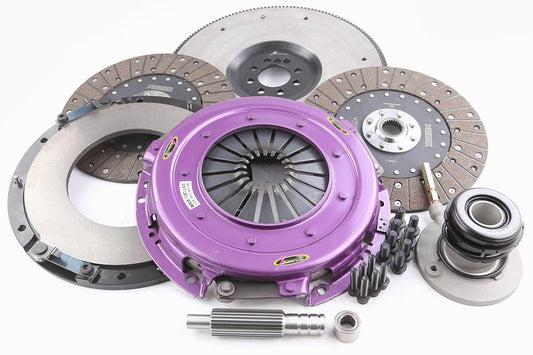 Xtreme Performance - 270mm Organic Twin Plate Clutch Kit Incl Flywheel & CSC 1300Nm - RACE
