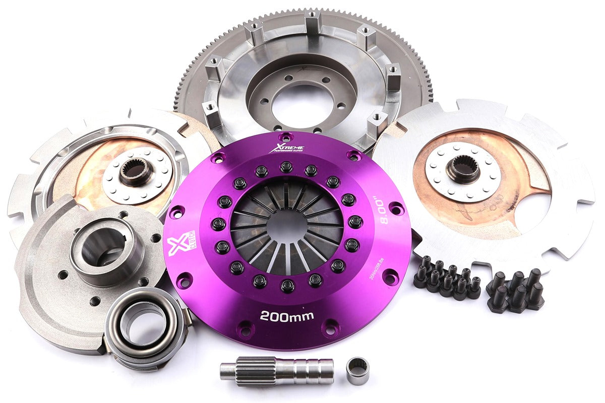Xtreme Clutch 200MM RIGID CERAMIC TWIN PLATE 1200NM + ZAMAŠNJAK za Mazda RX-7 — BP OPREMA I SERVIS d.o.o.