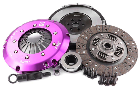 Clutch Kit - Xtreme Performance Heavy Duty Organic Incl Solid Flywheel 600Nm  Conversion kit Dual-mass to solid flywheel - STREET