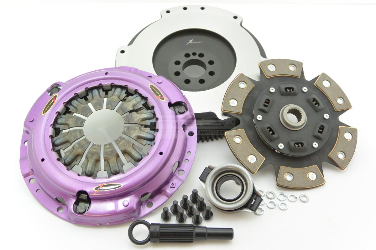 Clutch Kit - Xtreme Performance Heavy Duty Sprung Ceramic Incl Flywheel 420Nm 645kg (25% inc.) - RACE