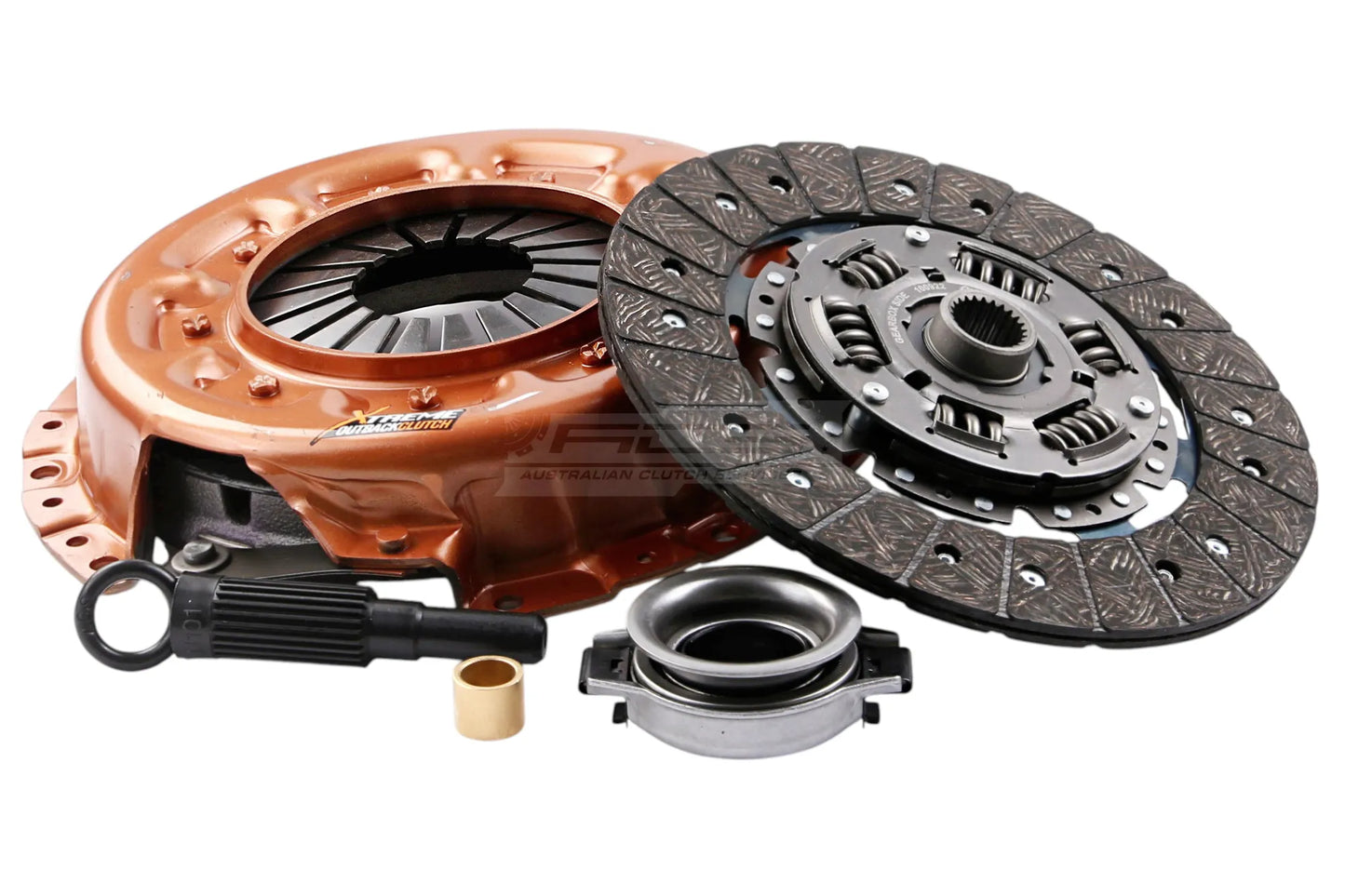 Clutch Kit - Xtreme Outback Heavy Duty Organic 380Nm 650Kg (30% inc.) - STREET