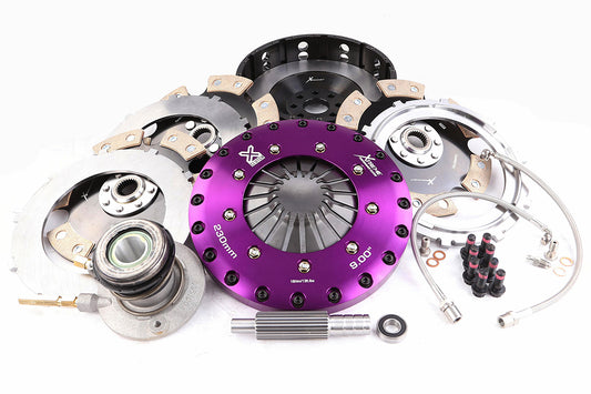 Xtreme Motorsport - 230mm Rigid Ceramic Triple Plate Clutch Kit QUAIFE 26x28.6mm - RACE