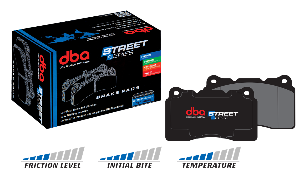 DBA Brake Pads Street Series Ceramic | Front Axle — BP OPREMA I SERVIS d.o.o.